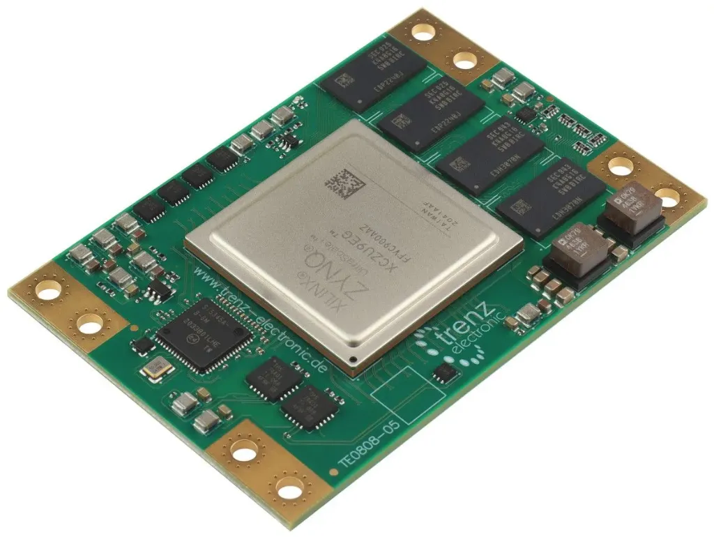 UltraSOM+ MPSoC Module with AMD Zynq UltraScale+ ZU9EG-1E, 4 GByte DDR4 (TE0808-06-9BE51-E)