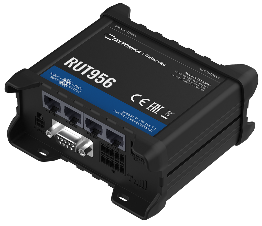 [RUT956] RUT956 4G router (North America) + SDK