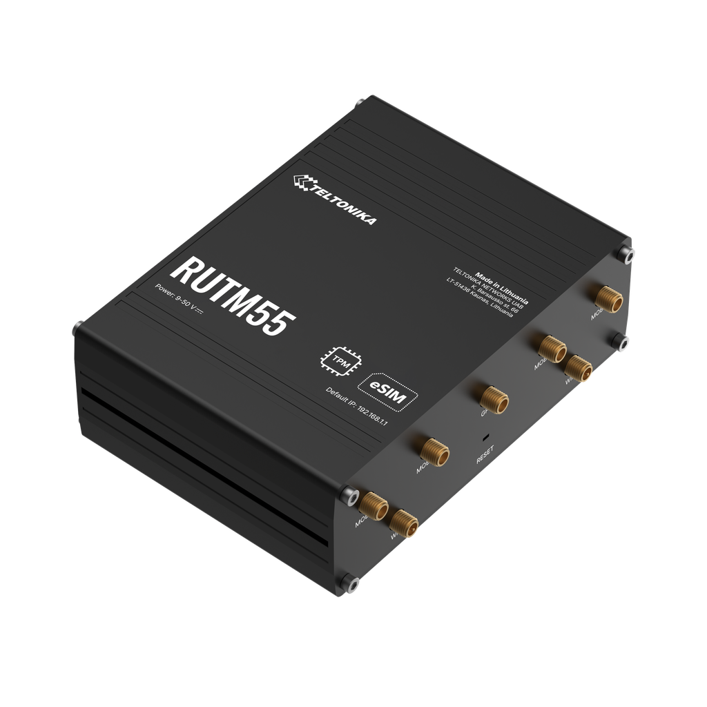 [RUTM55] RUTM55 5G + serial + I/O