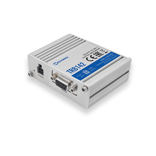 [TRB142] TRB142 4g RS232) Gateway (Europe, the Middle East, Africa, Korea, Thailand, India) + SDK