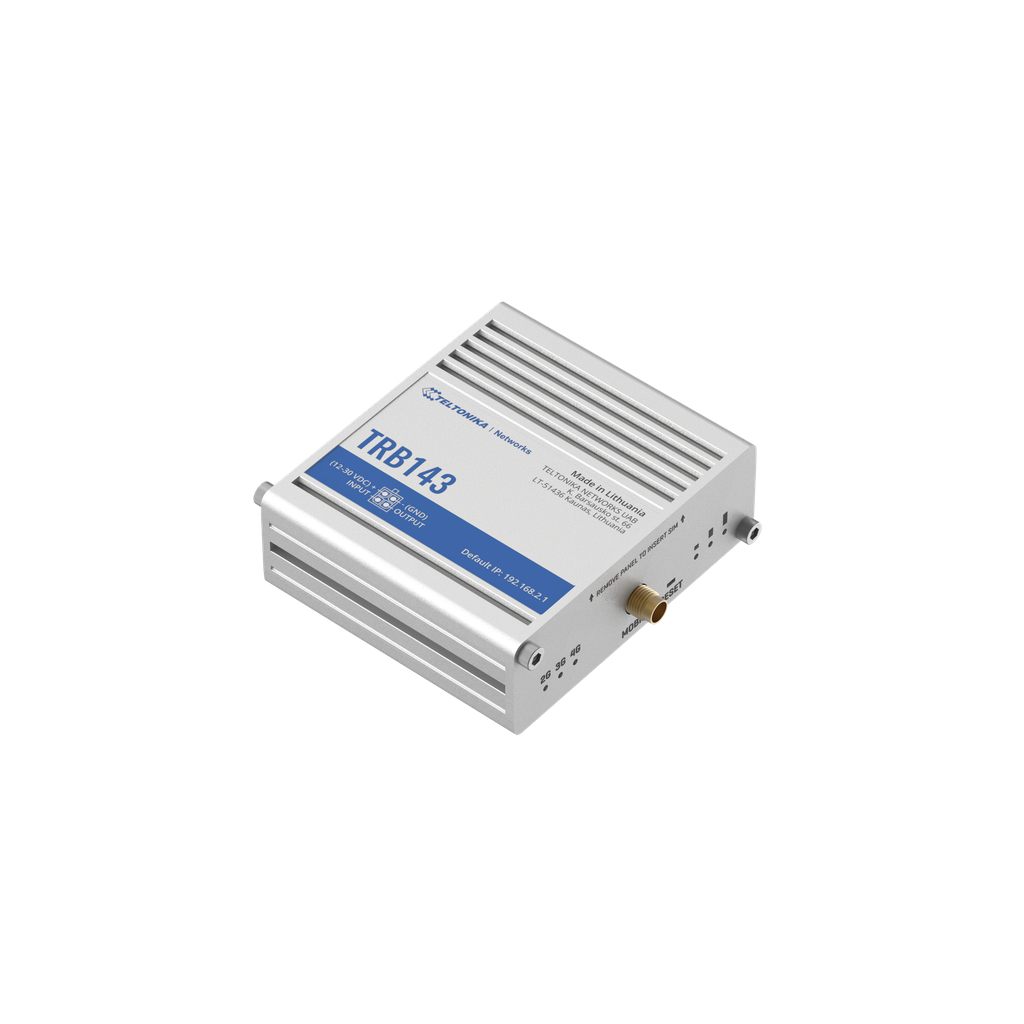 [TRB143] TRB143 M-Bus 4G Gateway (Europe, the Middle East, Africa, Korea, Thailand) + SDK