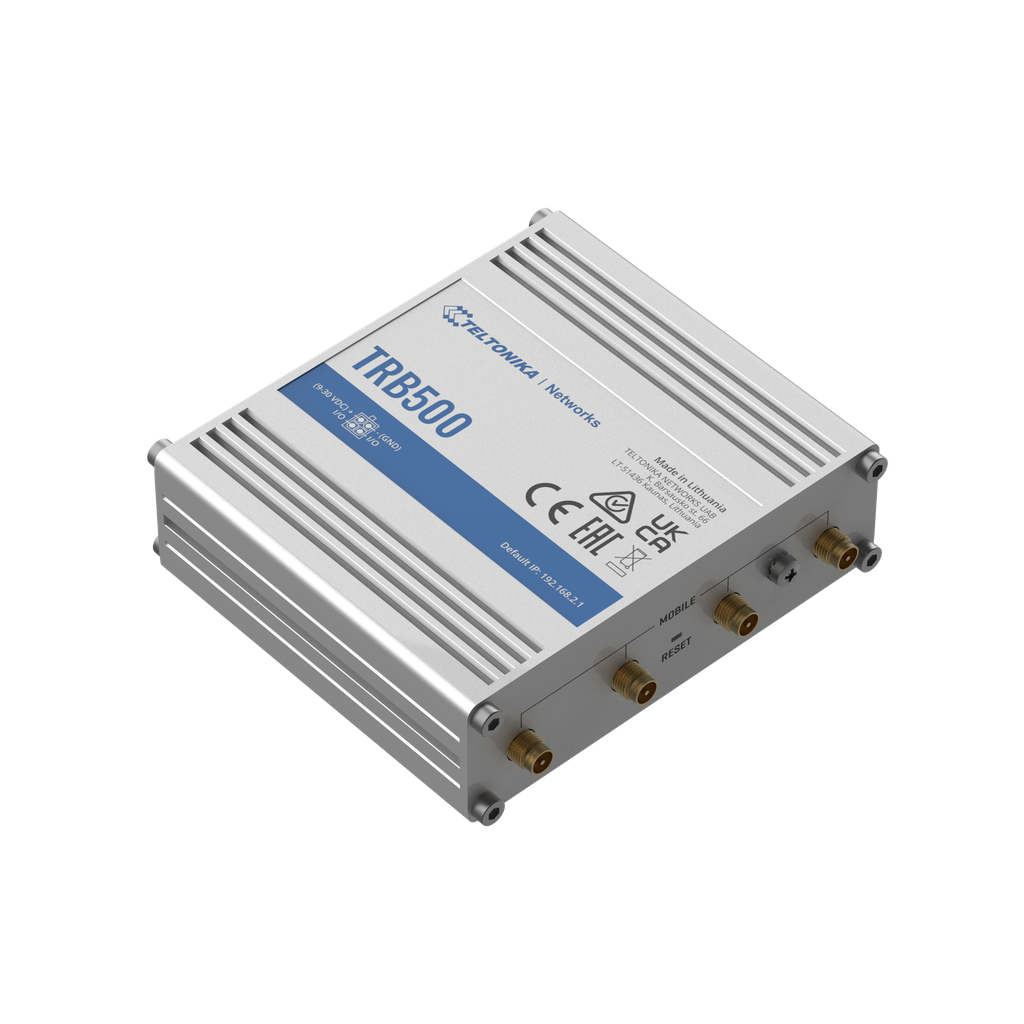 [TRB500] TRB500 5G Gateway (Europe, the Middle East, Africa, Oceania, Brazil)
