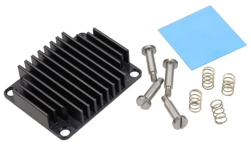 [26920_10658] Heat Sink for Trenz Modules TE0600, spring-loaded embedded (26920)