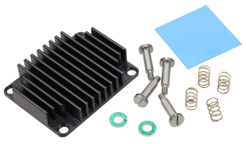 [26923_10659] Heat Sink for Trenz Modules TE0715, spring-loaded embedded (26923)