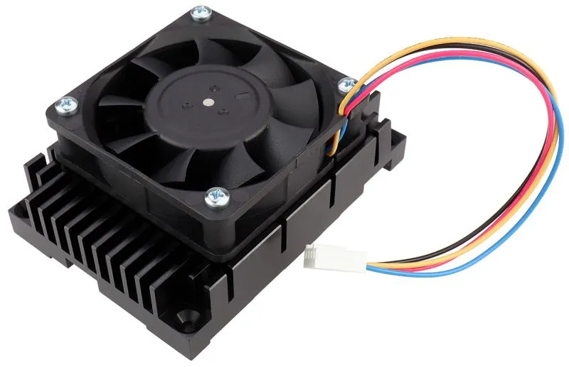 [KK0835-03_10718] Heat spreader with fan for Trenz RFSoC modules TE0835-03 (KK0835-03)