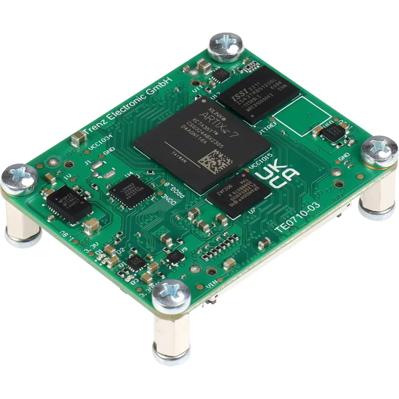 [TE0710-03-42I21-A_10739] Dual fast Ethernet FPGA Module with AMD Artix™ 7A35T-2I, 512 MB DDR3L, 4 x 5 cm (TE0710-03-42I21-A)