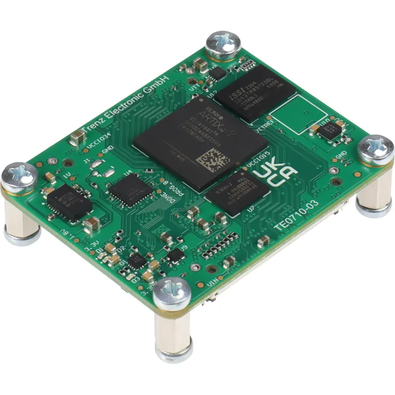 [TE0710-03-72I21-A_10741] Dual fast Ethernet FPGA Module with AMD Artix™ 7A100T, 512 MB DDR3L, 4 x 5 cm (TE0710-03-72I21-A)