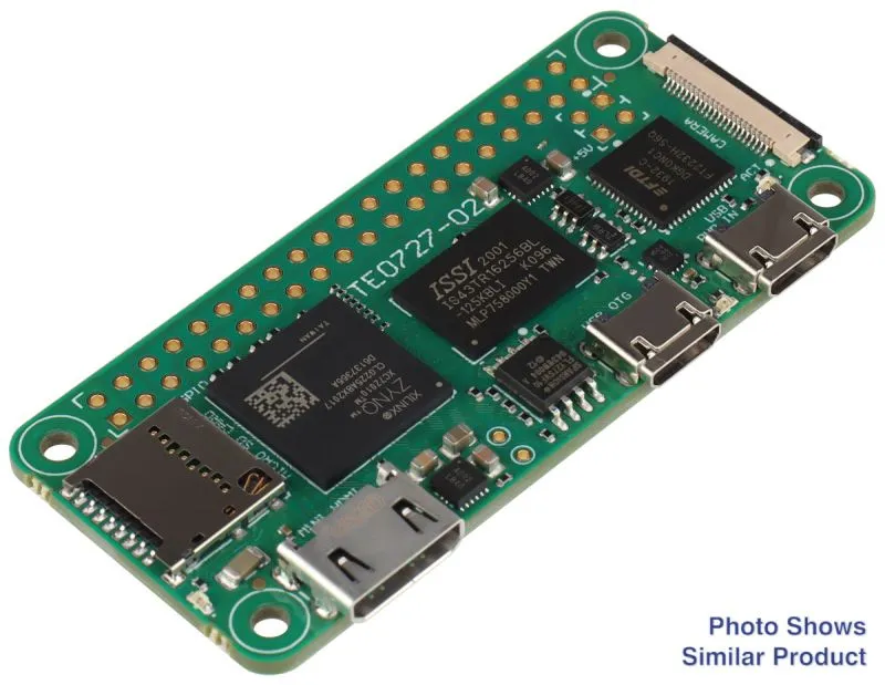[TE0727-04-41C38_10796] ZynqBerryZero Module with AMD Zynq™ 7010-1C, 512 MByte DDR3L SDRAM, 3 x 6.5 cm (TE0727-04-41C38)