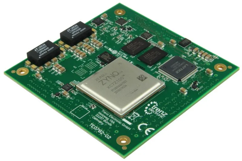 [TE0782-02-A2I33MA_10821] High-Performance FPGA-Module with AMD Zynq™ 7100-2I, 1 GByte DDR3L, 8,5 x 8,5 cm (TE0782-02-A2I33MA)