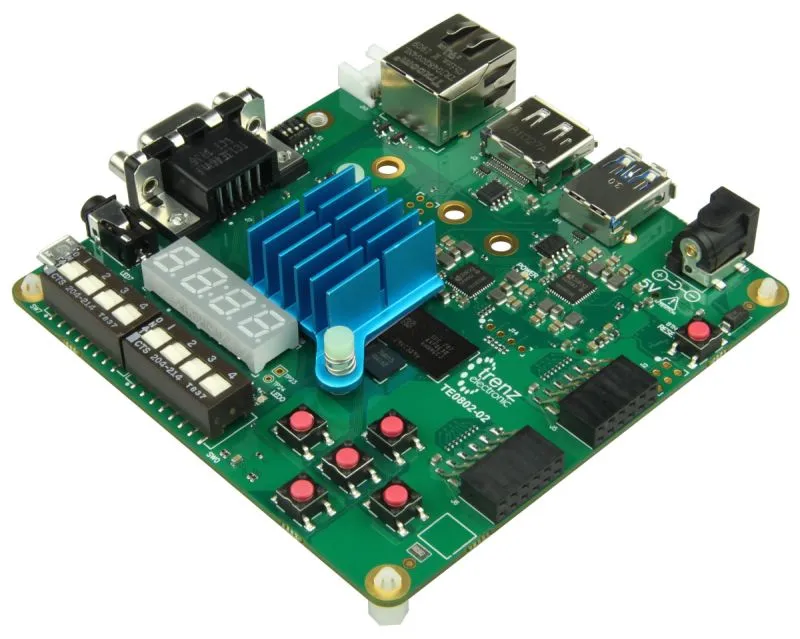 [TE0802-02-2AEV2-A_10826] MPSoC Development Board with AMD Zynq™ UltraScale+™ ZU2CG-1E, 1 GByte LPDDR4 (TE0802-02-2AEV2-A)