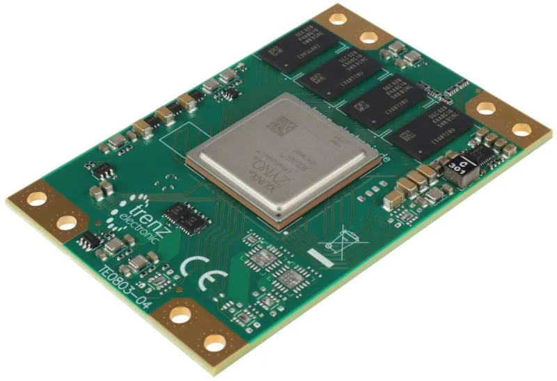 [TE0803-04-2BE11-A_10828] MPSoC Module with AMD Zynq™ UltraScale+™ ZU2EG-1E, 2 GByte DDR4, 5.2 x 7.6 cm (TE0803-04-2BE11-A)