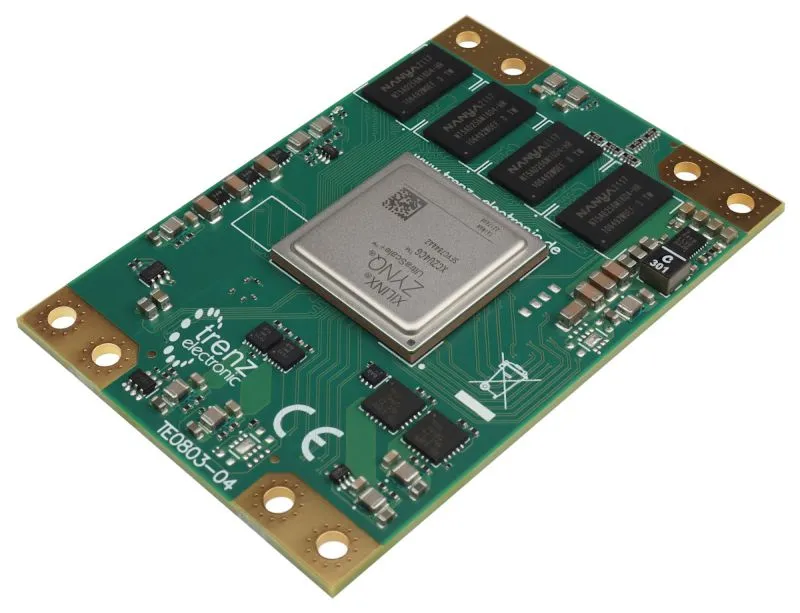 [TE0803-04-4AE11-A_10832] MPSoC Module with AMD Zynq™ UltraScale+™ ZU4CG-1E, 2 GByte DDR4, 5.2 x 7.6 cm (TE0803-04-4AE11-A)