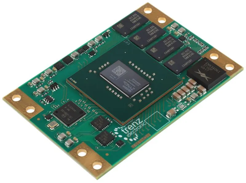 MPSoC Module with AMD Zynq™ UltraScale+™ ZU4EG-1E, 4 GByte DDR4, 5.2 x 7.6 cm (TE0807-04-4BE81-A)
