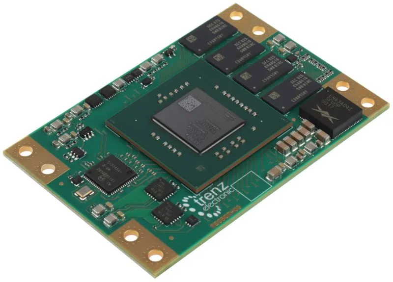 MPSoC Module with AMD Zynq™ UltraScale+™ ZU7CG-1I, 4 GByte DDR4, 5.2 x 7.6 cm (TE0807-04-7AI81-A)