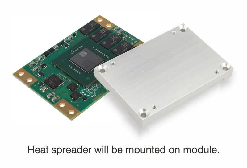 MPSoC Module with AMD Zynq™ UltraScale+™ ZU7EV-1E incl. Heat Spreader (TE0807-04-7DE81-AK)