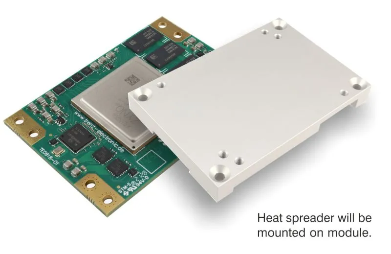 [TE0818-02-BBE81-AK_10883] UltraSOM+ MPSoC Module with AMD Zynq™ UltraScale+™ ZU15EG-1E incl. Heat Spreader (TE0818-02-BBE81-AK)
