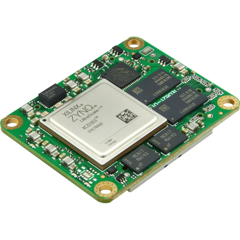 [TE0821-02-4DE91ML_10914] MPSoC Module with AMD Zynq™ UltraScale+™ ZU4EV-1E, 4 GByte DDR4, low profile (TE0821-02-4DE91ML)
