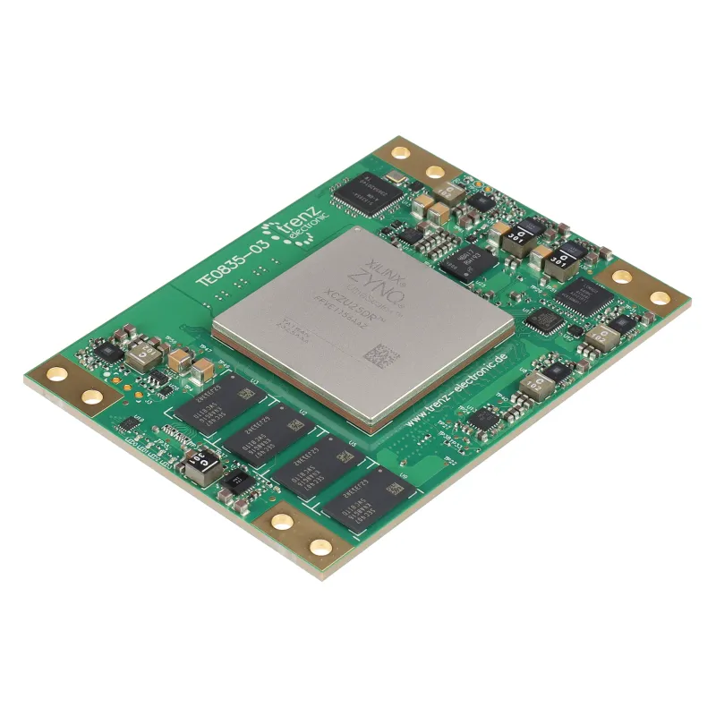 RFSoC Module with AMD Zynq™ UltraScale+™ ZU25DR-1E, 4 GByte DDR4, 6.5 x 9 cm (TE0835-03-MXE81-A)