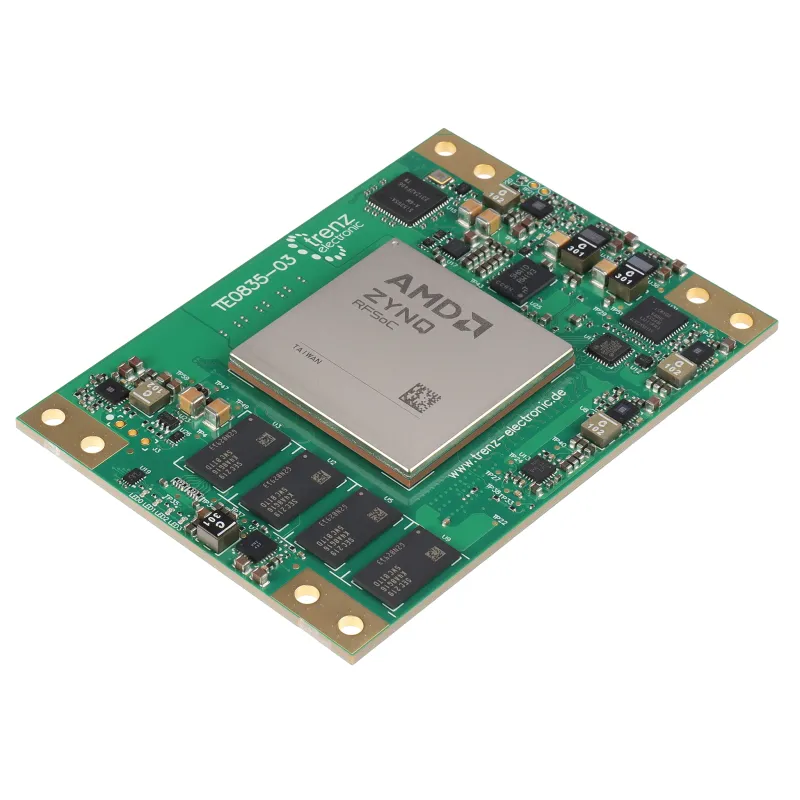 [TE0835-03-TXE91-A_10921] RFSoC Module with AMD Zynq™ UltraScale+™ ZU47DR-1E, 8 GByte DDR4, 6.5 x 9 cm (TE0835-03-TXE91-A)