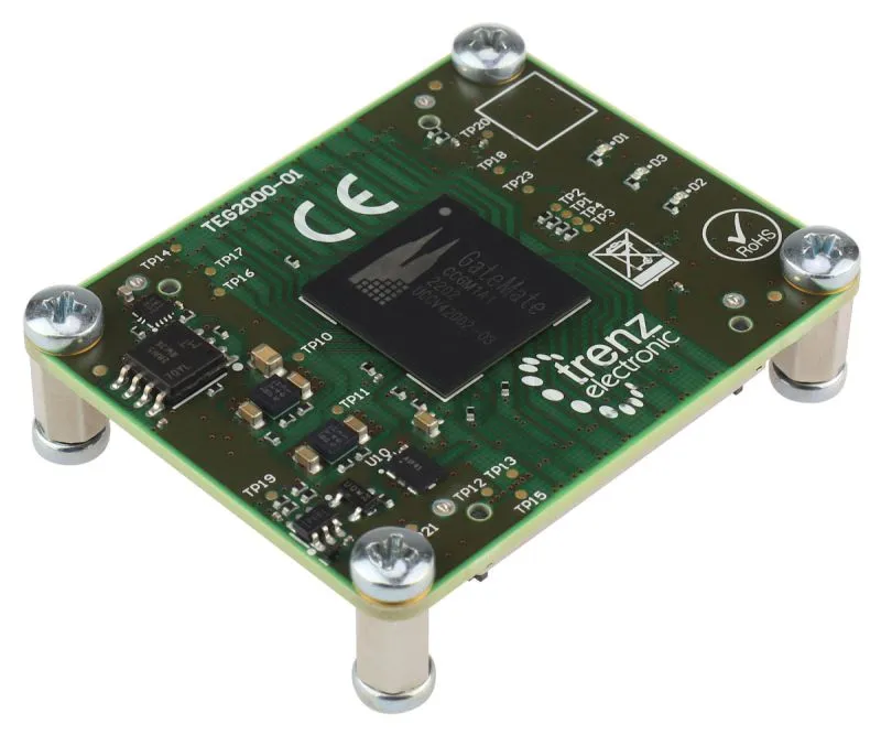 FPGA module with GateMate A1 from Cologne Chip, 16 MByte QSPI Flash, 4 x 5 cm (TEG2000-01-A1I-1A)