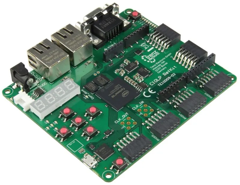 Altera® Cyclone®10 LP RefKit with10CL055-C8 Dev. Board, 32 MB SDRAM, 9.5 x 11 cm (TEI0009-02-055-8CA)