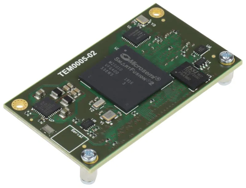 Microchip SmartFusion® 2 M2S010 SoC, 256 MB DDR3, 3.1 x 5.6 cm (TEM0005-02-010I)