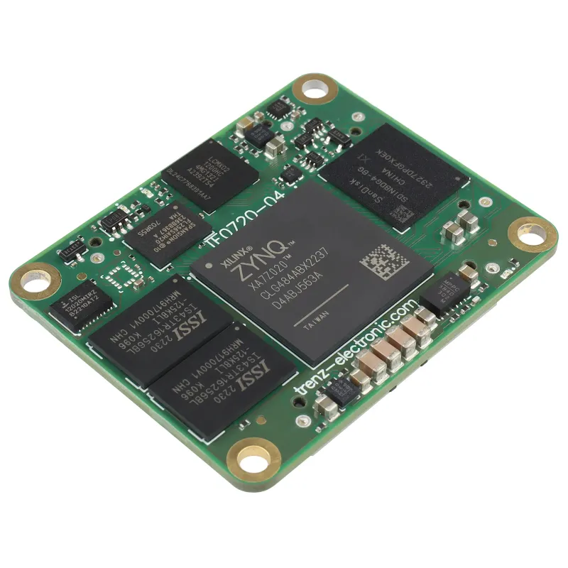 [TE0720-04-62I33RL_11016] SoC-Module with AMD Zynq™ 7020-2I, 1 GByte DDR3L, 8 GByte eMMC, 4 x 5 cm, LP (TE0720-04-62I33RL)