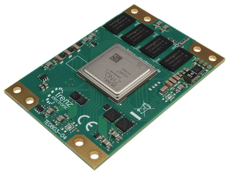 [TE0803-04-4BI61-A_11018] MPSoC Module with AMD Zynq™ UltraScale+™ ZU4EG-1I, 4 GByte DDR4, 5.2 x 7.6 cm (TE0803-04-4BI61-A)