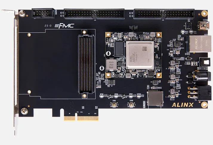 AXAU15 FPGA Dev Board & Kit with AMD Artix™ US+ XCAU15P ()
