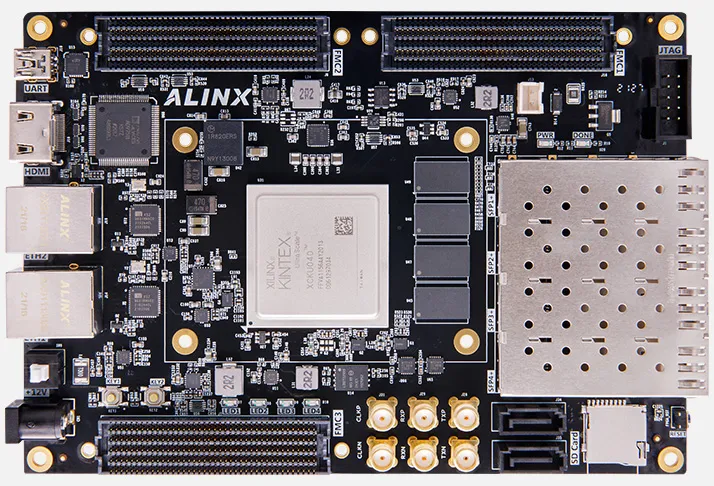 AXKU040 FPGA Dev Board & Kit with AMD Kintex US XCKU040 ()