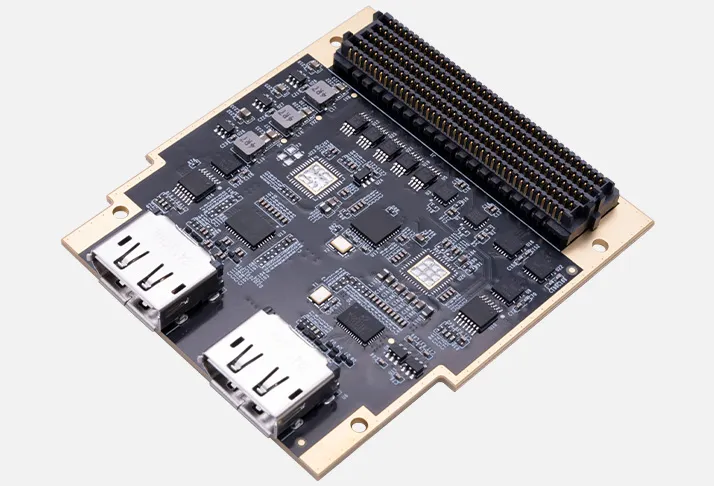 [FH6141V1.0_17558] FH6141 4K DisplayPort1.4 Video Input/Output Module HPC FMC Card