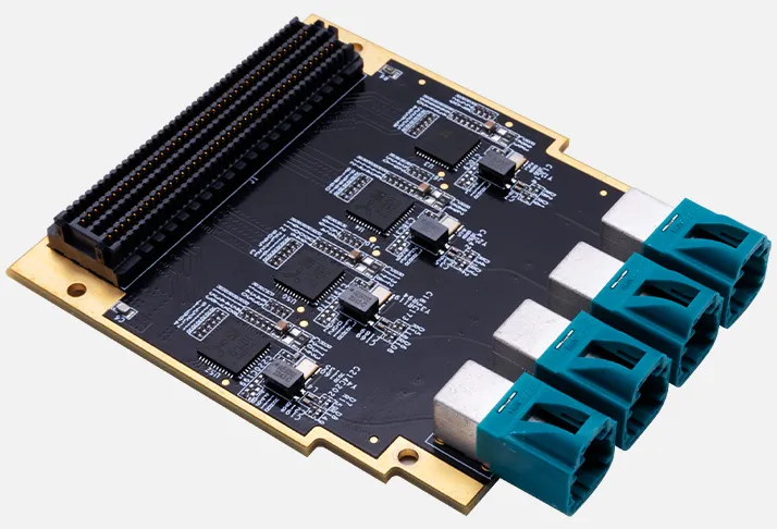 [FL3113_17564] FL3113 4-Port 1000BASE-T1 Automotive Ethernet Module FMC Card