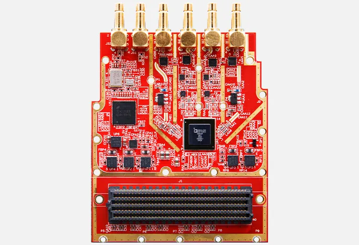 [FH7000_17599] FH7000 16bit/14bit ADC AD9371 Communication RF FMC HPC Card