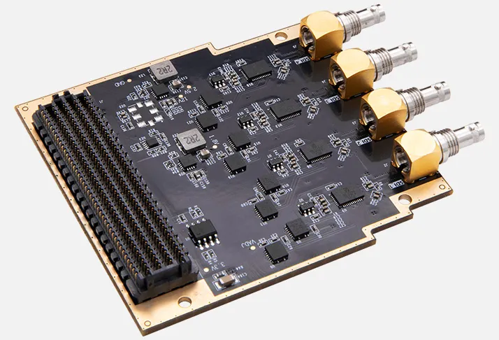 FH1219 4 12G-SDI 4K@60 video input/output HPC FMC Card
