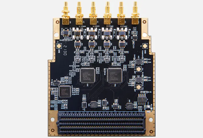 [FL9613_17620] FL9613 4-channel 12bit 250M AD9613 Acquisition LPC FMC Card