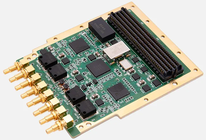 FH9680 4-channel 1.25GSPS sampling rate 14 bit AD acquisition FMC card module