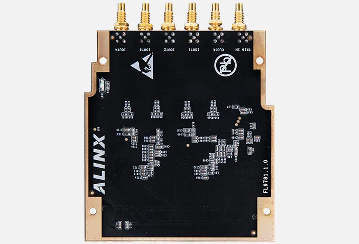 FL9781 14-bit 500MSPS AD9781 output module LPC FMC Card