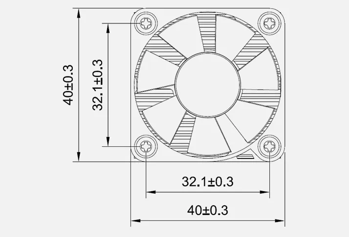 FAN4040 Heatsink Kit