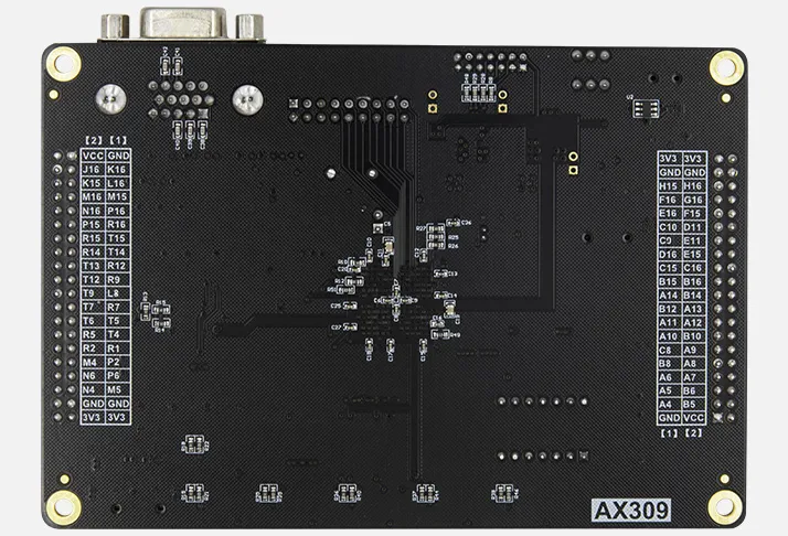 AX309 FPGA Dev Board & Kit with AMD Spartan 6 XC6SLX9
