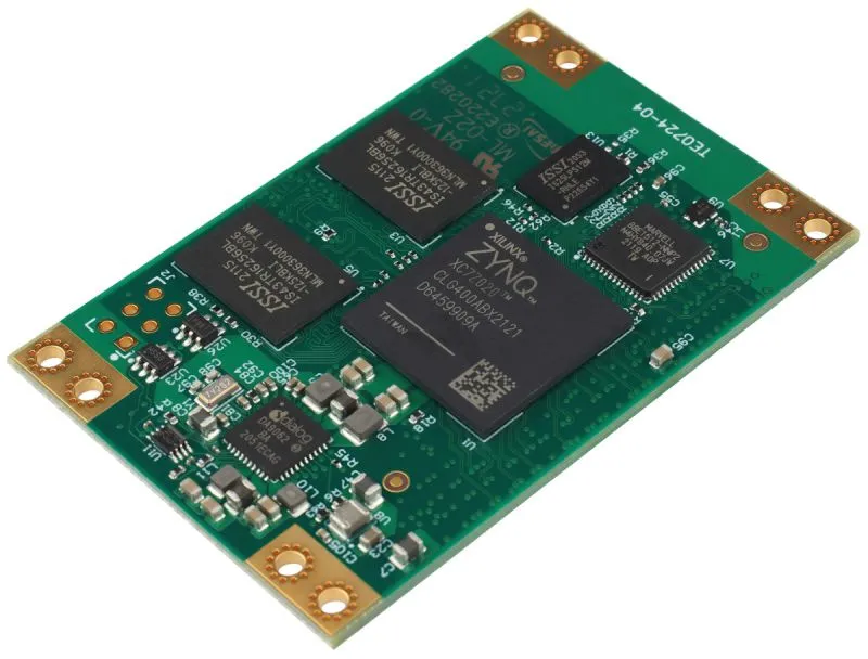 SoC Module with AMD Zynq 7020-1I, 1 GByte DDR3L, 64 MByte Flash, 4 x 6 cm (TE0724-04-61I33-A) (TE0724-04-61I33-A)