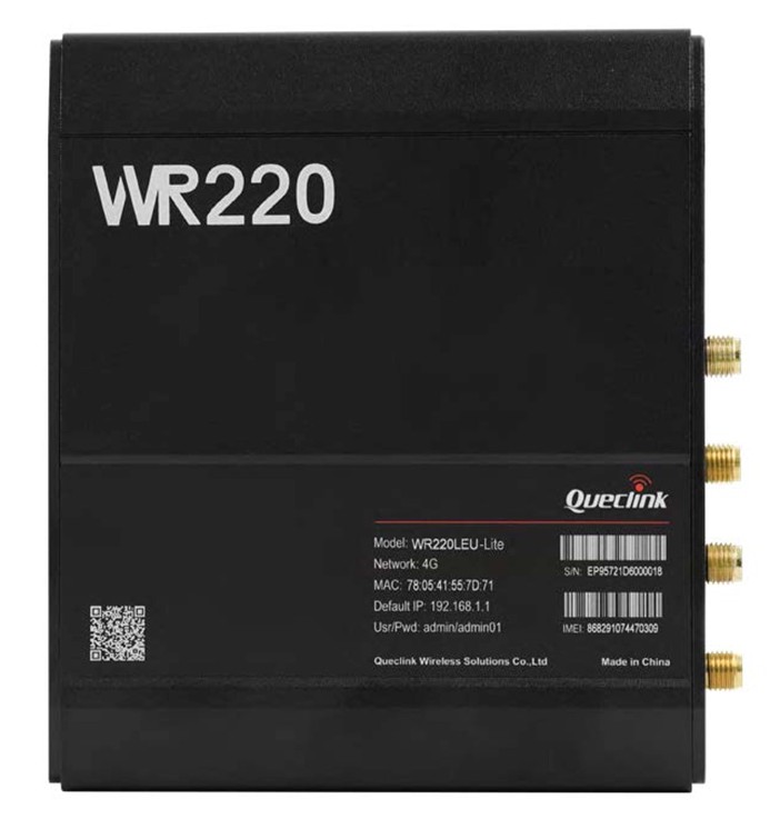 WR220LEU - LTE Cat-4 Industrial PoE Cellular Router