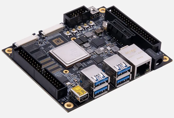 AXU2CGA Dev Board (preinstalled Heatsink Kit) with AMD Zynq  US+ MPSoC XCZU2CG