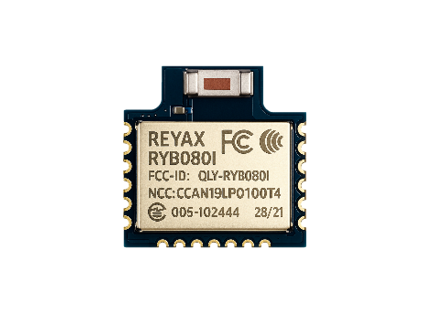 [RYB080I_10285] RYB080I: 2.4GHz Bluetooth 4.2 & 5.0 Low Energy Module with Integrated antenna