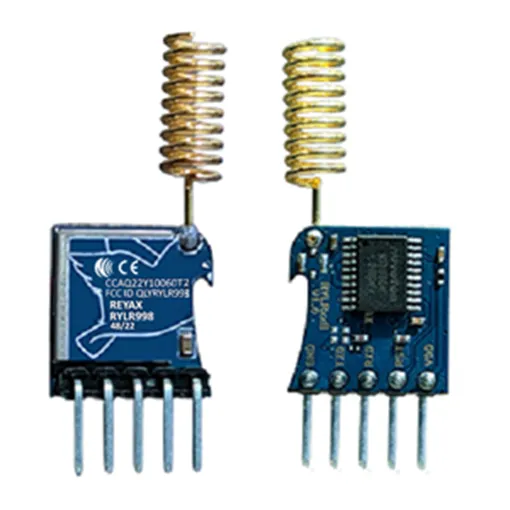 RYLR998: 868/915MHz LoRa UART Transceiver module DIP Version