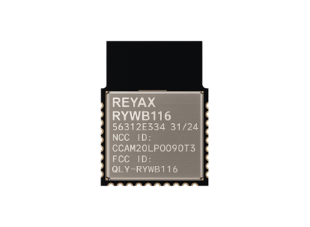 [RYWB116_10325] RYWB116: 2.4GHz Ultra Low Power Wi-Fi / Bluetooth 5.0 UART/SPI Interface Module with Integrated Antenna