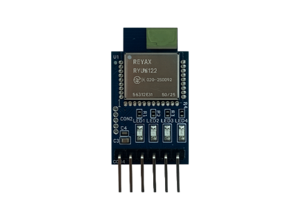 [RYUW122_Lite_10324] RYUW122_Lite: UART Interface 6.5 GHz and 8 GHz UWB Antenna Transceiver Module Lite Evaluation Board